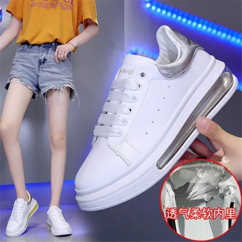 New girls plus size sneakers fashion thick-soled shock absorption lightweight comfortable casual couple shoes women 
New girls plus size sneakers fashion thick-soled shock absorption lightweight comfortable casual couple shoes women