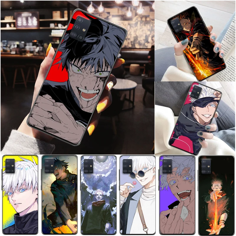 Jujutsu Kaisen Sukuna Fushiguro Megumi Yuji Itadori Satoru Gojo Phone Case For Samsung Galaxy A51 A71 4G 5G Coque Carcasa Cases
Jujutsu Kaisen Sukuna Fushiguro Megumi Yuji Itadori Satoru Gojo Phone Case For Samsung Galaxy A51 A71 4G 5G Coque Carcasa Cases