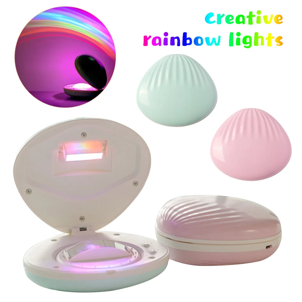 LED Colorful Rainbow Projector Shell Colorful Projection Lamp LED Novelty Rainbow Star Night Light For Home Party Decoration
LED Colorful Rainbow Projector Shell Colorful Projection Lamp LED Novelty Rainbow Star Night Light For Home Party Decoration