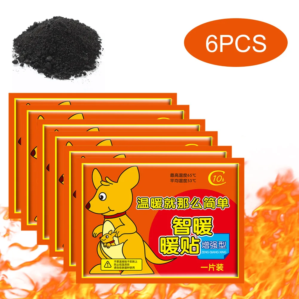 6pcs Hands Body Warmers On Clothes Safe Long-lasting Heat Stick With Adhesive Backing Disposable Heating Patch 10+ Hours Heating
6pcs Hands Body Warmers On Clothes Safe Long-lasting Heat Stick With Adhesive Backing Disposable Heating Patch 10+ Hours Heating