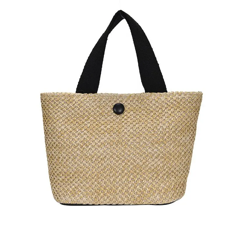 New Fashion Trend Handmade Straw Bag Female Summer Vacation Large-capacity Beach Bag Portable Woven Vegetable Basket Straw Bag
New Fashion Trend Handmade Straw Bag Female Summer Vacation Large-capacity Beach Bag Portable Woven Vegetable Basket Straw Bag