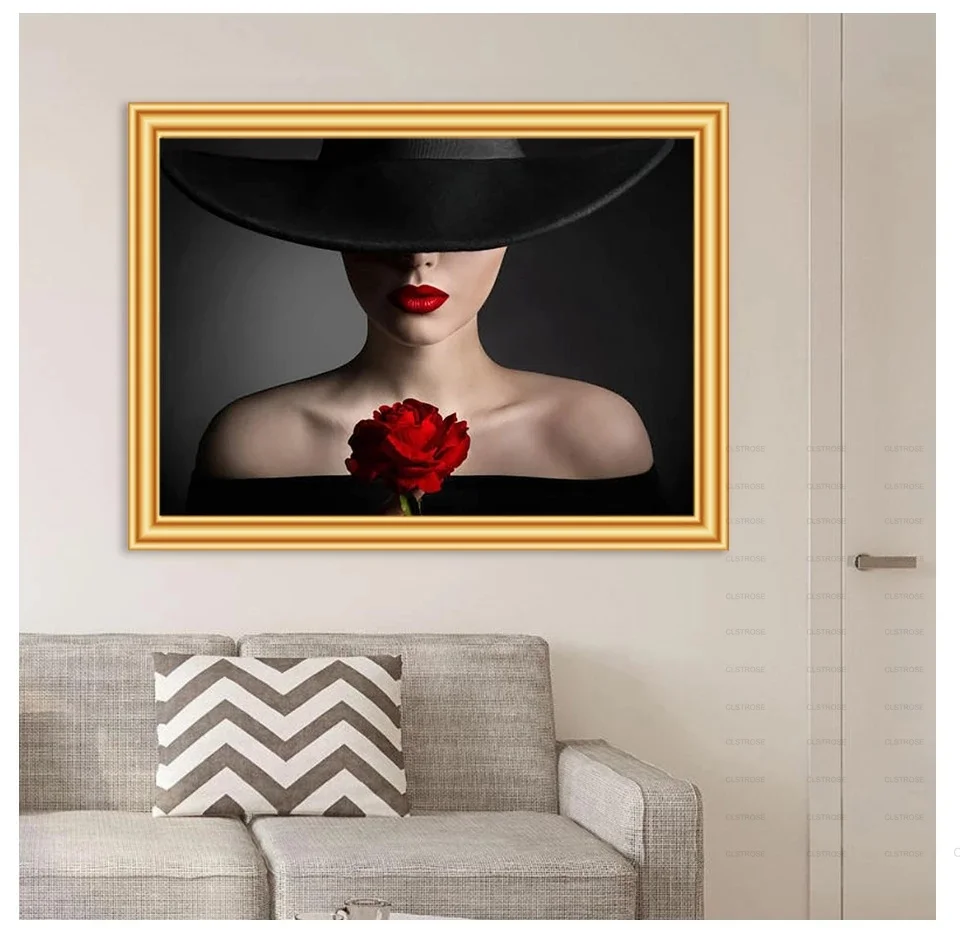 Diamond Painting Diy 5D European Style Acrylic Material Red Gray Black Series Temperament Charm Beauty and Rose Combination
Diamond Painting Diy 5D European Style Acrylic Material Red Gray Black Series Temperament Charm Beauty and Rose Combination