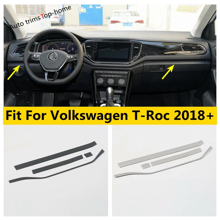 Central Control Dashboard Instrument Decor Strip Cover Kit Trim For VW Volkswagen T-Roc 2018 - 2022 Interior Accessories
Central Control Dashboard Instrument Decor Strip Cover Kit Trim For VW Volkswagen T-Roc 2018 - 2022 Interior Accessories