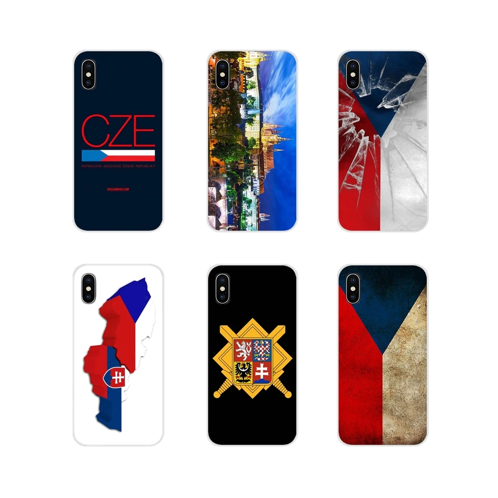Аксессуары чехлы для телефонов Xiaomi Redmi Note 3 4 5 6 7 8 Pro Mi Max Mix 2 2S Pocophone F1 Чехия флаг