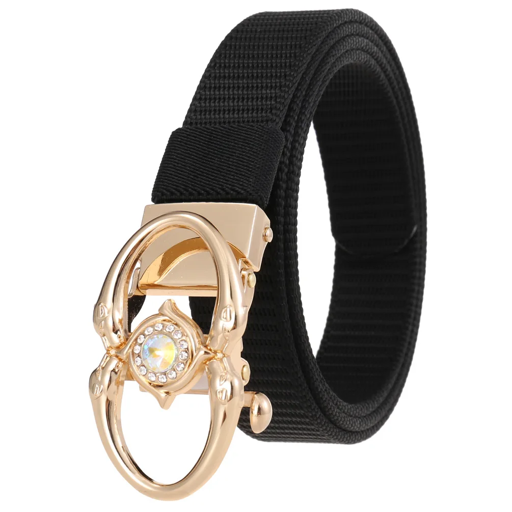 New Casual Belts Nylon Woven Belts Ladies Spot Belts LY225-24677-3 Women Belts Luxury Brand
New Casual Belts Nylon Woven Belts Ladies Spot Belts LY225-24677-3 Women Belts Luxury Brand
