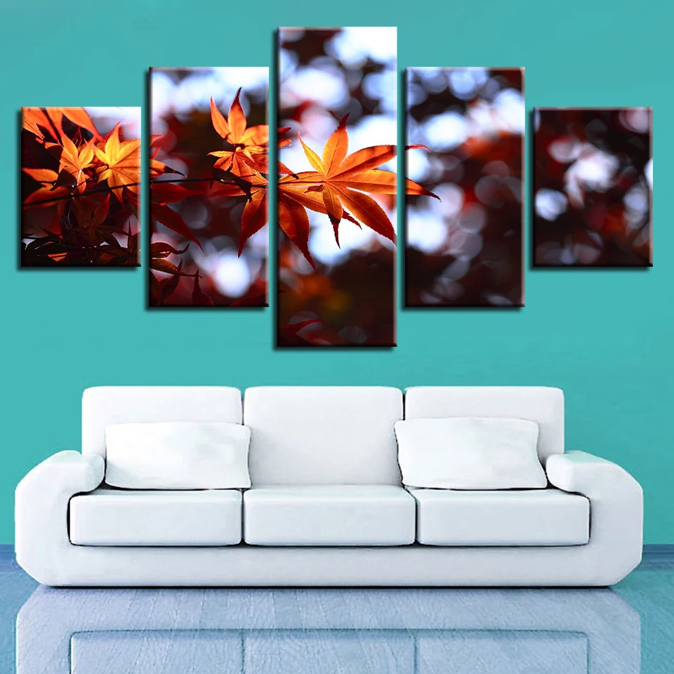 Canvas Painting HD Prints Home Decor 5 Pieces Forest Maple Tree Wall Art Leaves Modular Pictures For Living Room Artwork Poster
Canvas Painting HD Prints Home Decor 5 Pieces Forest Maple Tree Wall Art Leaves Modular Pictures For Living Room Artwork Poster