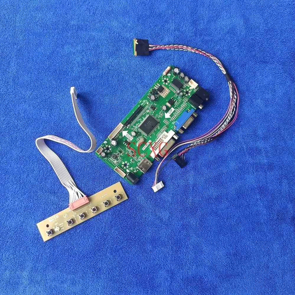 Fit LP140WH2-TLM2/TLN1/TLQ1/TLS1/TLT1/TLTA MNT68676 40 Pin LVDS 60Hz DVI VGA HDMI-compatible LCD screen drive board 1366*768 Kit
Fit LP140WH2-TLM2/TLN1/TLQ1/TLS1/TLT1/TLTA MNT68676 40 Pin LVDS 60Hz DVI VGA HDMI-compatible LCD screen drive board 1366*768 Kit