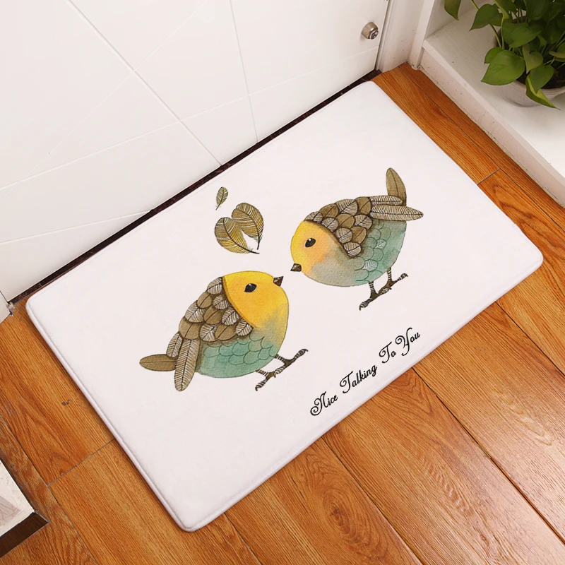 Bird Chicken Printed Entrance Doormat Flannel Kitchen Mat Anti Slip Bathroom Carpet Home Decor Living Room Hallway Rug 
Bird Chicken Printed Entrance Doormat Flannel Kitchen Mat Anti Slip Bathroom Carpet Home Decor Living Room Hallway Rug