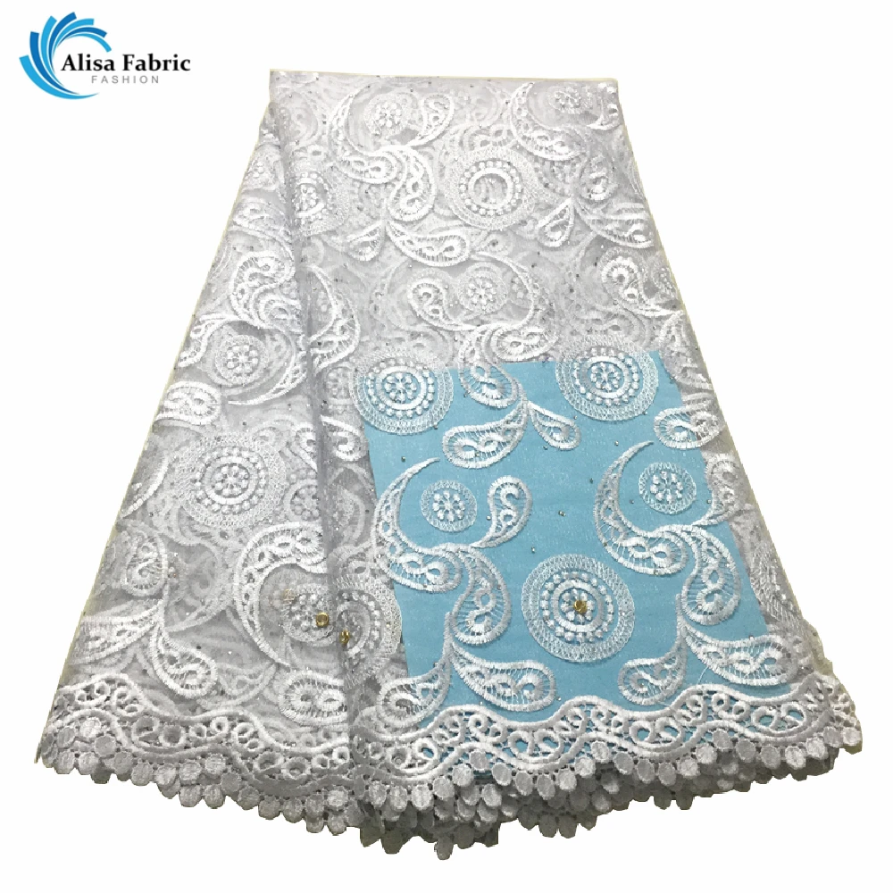 Newest African Tulle Lace Fabrics With Stones Embroidery Net Lace African French Lace High Quality Wedding Material 5 Yards
Newest African Tulle Lace Fabrics With Stones Embroidery Net Lace African French Lace High Quality Wedding Material 5 Yards