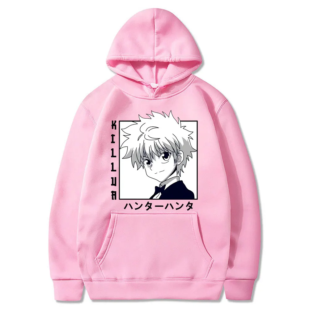 Winter Hunter X Hunter Hoodies Killua Hoodie Unisex Killua Zaoldyeck Long Sleeve Loose Hooded Sweatshirt Autumn Hoody Pullover
Winter Hunter X Hunter Hoodies Killua Hoodie Unisex Killua Zaoldyeck Long Sleeve Loose Hooded Sweatshirt Autumn Hoody Pullover