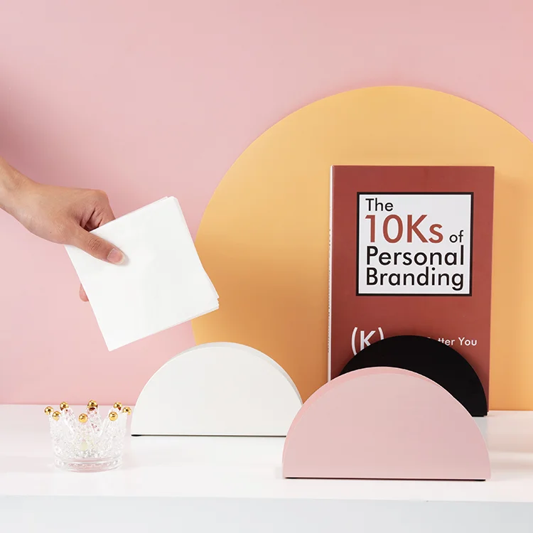 Colorful Nordic Tissue Boxes Metal Creativity Fan Shaped Luxury Napkin Box Holder Elegant Servilletas Kitchen Organizer DK50TB
Colorful Nordic Tissue Boxes Metal Creativity Fan Shaped Luxury Napkin Box Holder Elegant Servilletas Kitchen Organizer DK50TB