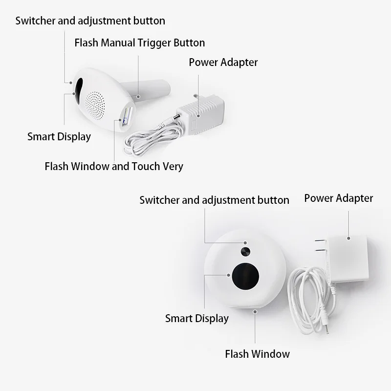 IPL Laser Hair Removal Machine Electric Epilator Bikini Trimmer Beauty Home Use Device for Women Flawless Permanent Hair Removal
IPL Laser Hair Removal Machine Electric Epilator Bikini Trimmer Beauty Home Use Device for Women Flawless Permanent Hair Removal