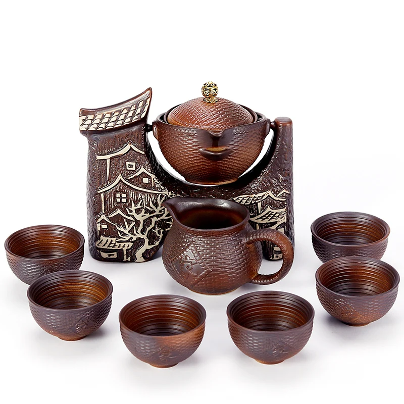 Ceramic stone grinding semi-automatic Tea Set,creative Kung Fu tea Hot sales of tea set.Creative Tea ceremony supplies WF
Ceramic stone grinding semi-automatic Tea Set,creative Kung Fu tea Hot sales of tea set.Creative Tea ceremony supplies WF
