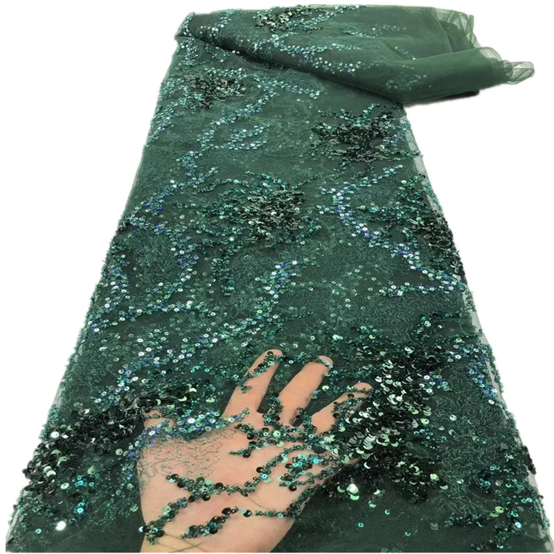 Nigerian African Sequins Lace Fabrics 2021 High Quality Lace Material French Tulle Lace Fabric For Dress Sewing RF-390
Nigerian African Sequins Lace Fabrics 2021 High Quality Lace Material French Tulle Lace Fabric For Dress Sewing RF-390