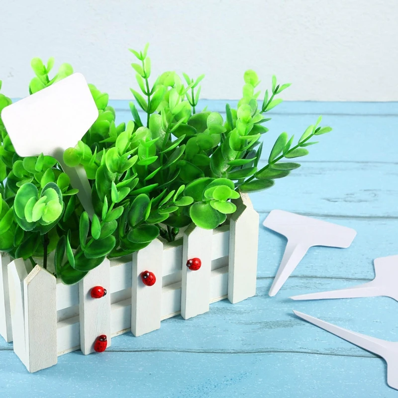 200 Pack 6 x 10 cm Plant T-type Tags Plastic Garden Labels Tags Marker Waterproof, White
200 Pack 6 x 10 cm Plant T-type Tags Plastic Garden Labels Tags Marker Waterproof, White