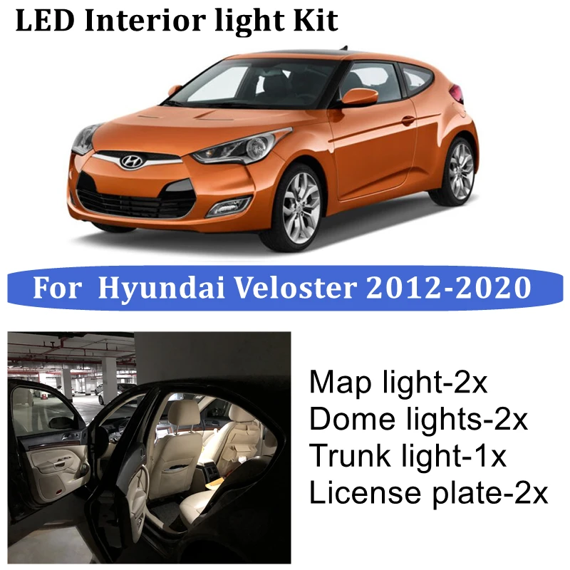 Car Canbus Interior LED light kit For Hyundai Veloster FS JS 2012-2020 Bulb Indoor Dome Map Reading Light Auto Lamp Parts
Car Canbus Interior LED light kit For Hyundai Veloster FS JS 2012-2020 Bulb Indoor Dome Map Reading Light Auto Lamp Parts