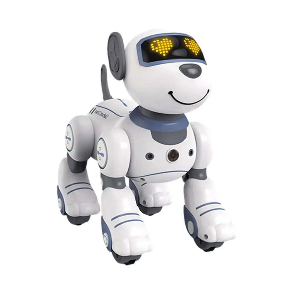 Electronic Animal Pets RC Robot Dog Voice Remote Control Toys Interactive Smart Dancing Musical Toy For Kids RC Toys Child Gifts
Electronic Animal Pets RC Robot Dog Voice Remote Control Toys Interactive Smart Dancing Musical Toy For Kids RC Toys Child Gifts