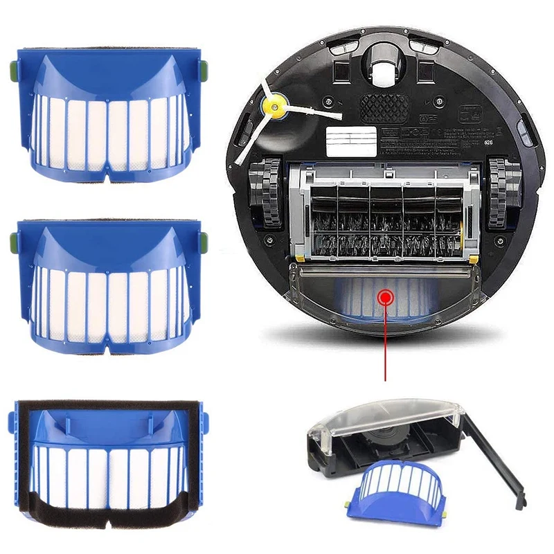 Suitable for IRobot Roomba Sweeper Accessories 600 Series Filter Side Brush Rubber Brush Accessories Household
Suitable for IRobot Roomba Sweeper Accessories 600 Series Filter Side Brush Rubber Brush Accessories Household