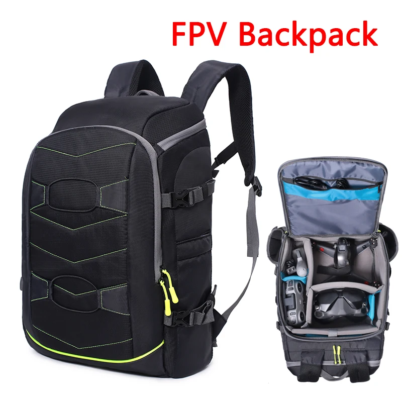 FPV Drone Backpack Drone Bag Double Shoulder Packet Large Capacity Designed for DJI FPV Drone Googles Transmitter Remote Control
FPV Drone Backpack Drone Bag Double Shoulder Packet Large Capacity Designed for DJI FPV Drone Googles Transmitter Remote Control