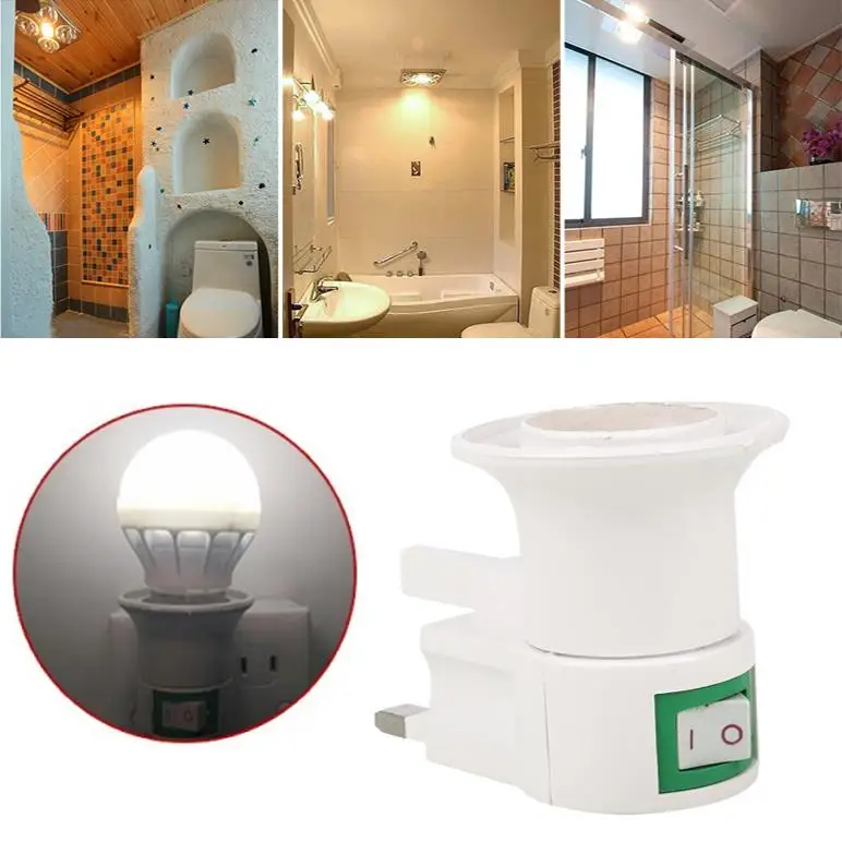 Bulb Converter Bulb Adapter E27 with on OFF Switch Lamp Accessory Socket UK Plug Durable Premium Replacement LED Light
Bulb Converter Bulb Adapter E27 with on OFF Switch Lamp Accessory Socket UK Plug Durable Premium Replacement LED Light