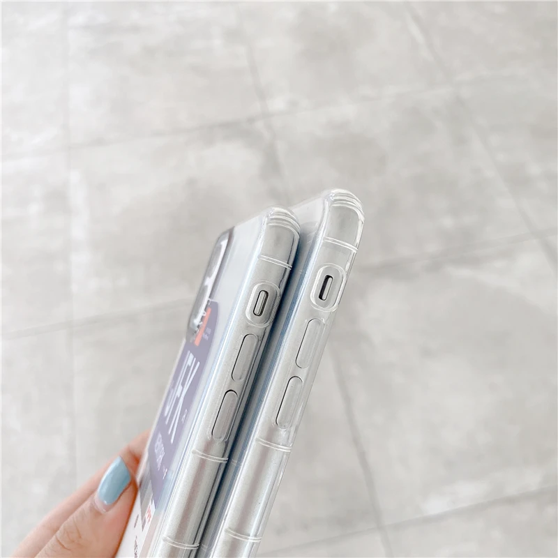 Upgraded Luxury travel ticket Paris Los Angeles Seoul Tokyo label clear case for iPhone 12 mini 11 Pro X XS Max 7 8 Plus cover
Upgraded Luxury travel ticket Paris Los Angeles Seoul Tokyo label clear case for iPhone 12 mini 11 Pro X XS Max 7 8 Plus cover