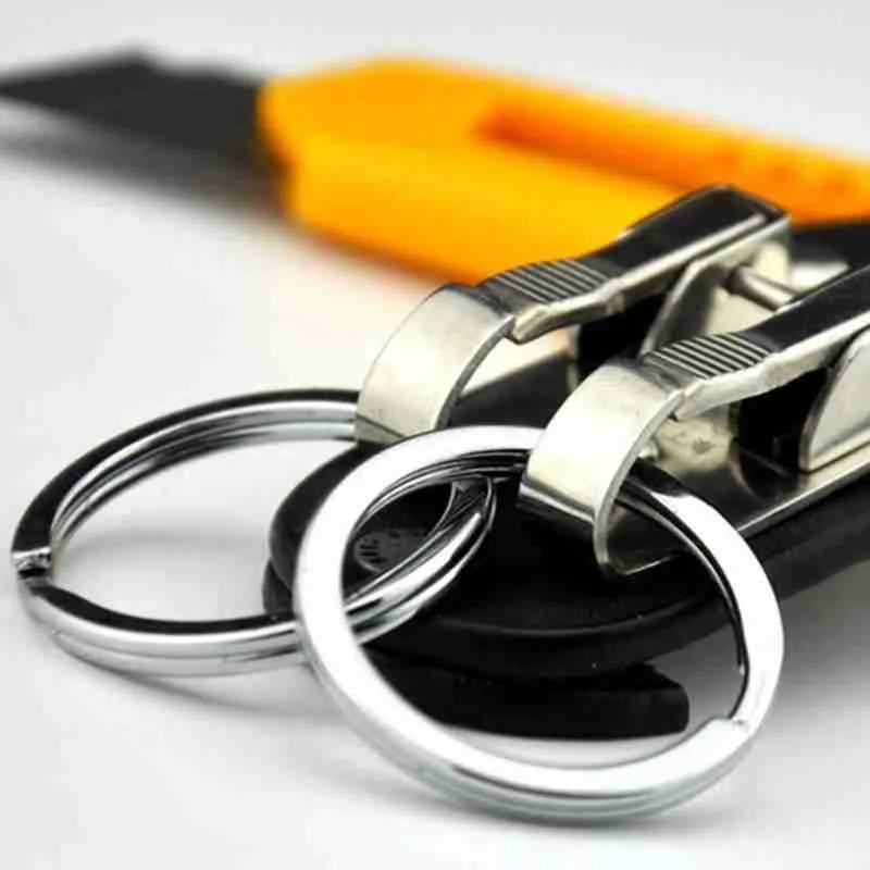 Hanging Leather Keychain Steel Detachable Keychain Waist Belt Clip Buckle Keychain Single/double Loop Handmade Keyring
Hanging Leather Keychain Steel Detachable Keychain Waist Belt Clip Buckle Keychain Single/double Loop Handmade Keyring