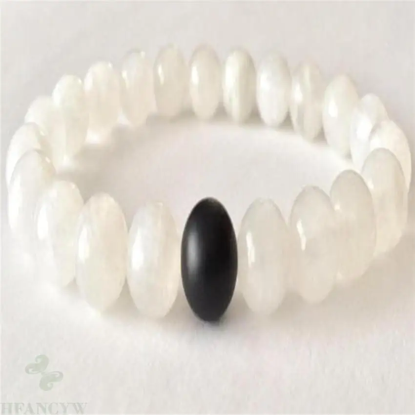 8mm Obsidian White Jade Gemstone Mala Stretchy Bracelet Stretchy Gemstone Wrist Men Stretchy Handmade Healing Buddhism Bless
8mm Obsidian White Jade Gemstone Mala Stretchy Bracelet Stretchy Gemstone Wrist Men Stretchy Handmade Healing Buddhism Bless