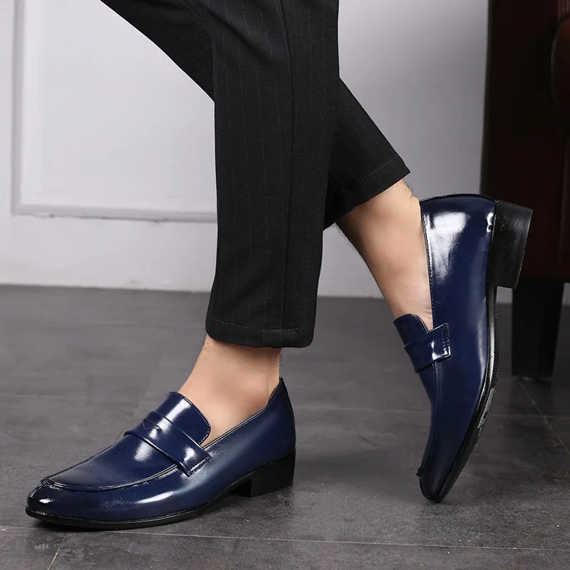 Mens Platform Leather Casual Dress Shoes 2020 Trend Summer Fashion Vintage Luxury Brand Loafers Plus Size Party Comfortable
Mens Platform Leather Casual Dress Shoes 2020 Trend Summer Fashion Vintage Luxury Brand Loafers Plus Size Party Comfortable