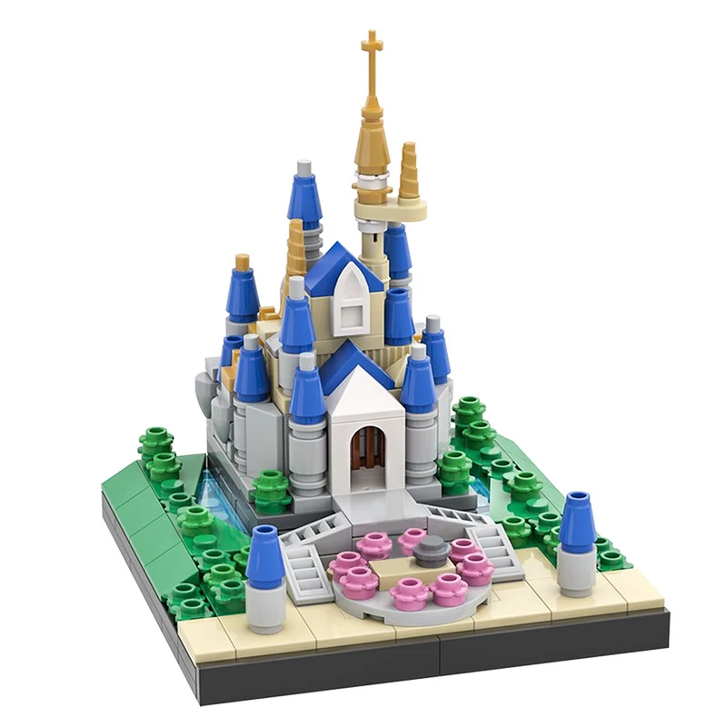 MOC Children's Fantasy Castle Princess Cute Building Vintage Castle Magics World Model Building Block Toy For Girl Birthday Gift
MOC Children's Fantasy Castle Princess Cute Building Vintage Castle Magics World Model Building Block Toy For Girl Birthday Gift