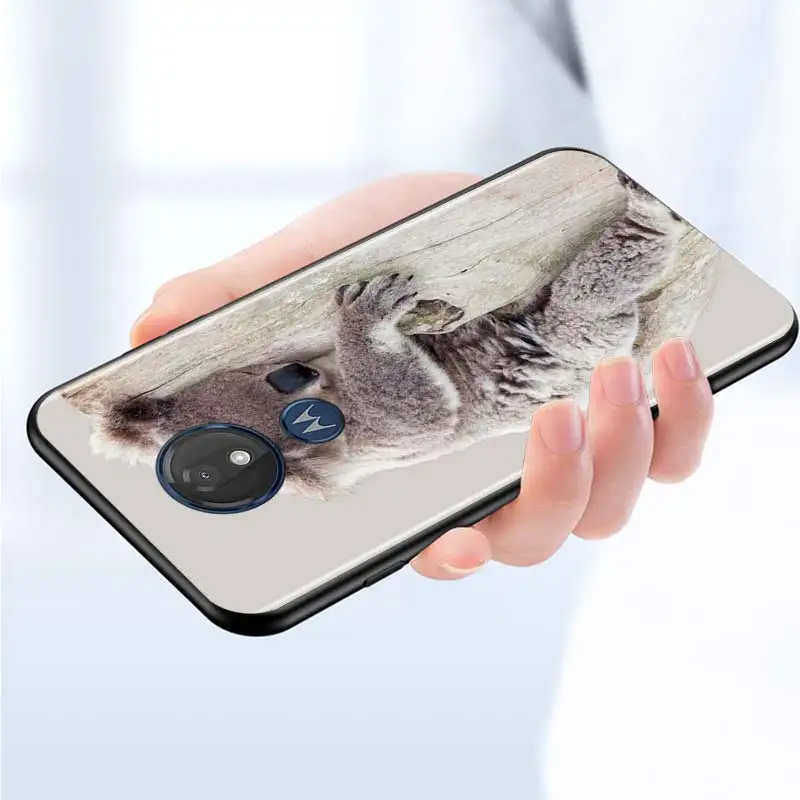 Cute kangaroo Koala for Motorola G9 G8 G E7 E6 One Play Marco Hyper Fusion Stylus Power Edge Plus Black Phone Case
Cute kangaroo Koala for Motorola G9 G8 G E7 E6 One Play Marco Hyper Fusion Stylus Power Edge Plus Black Phone Case