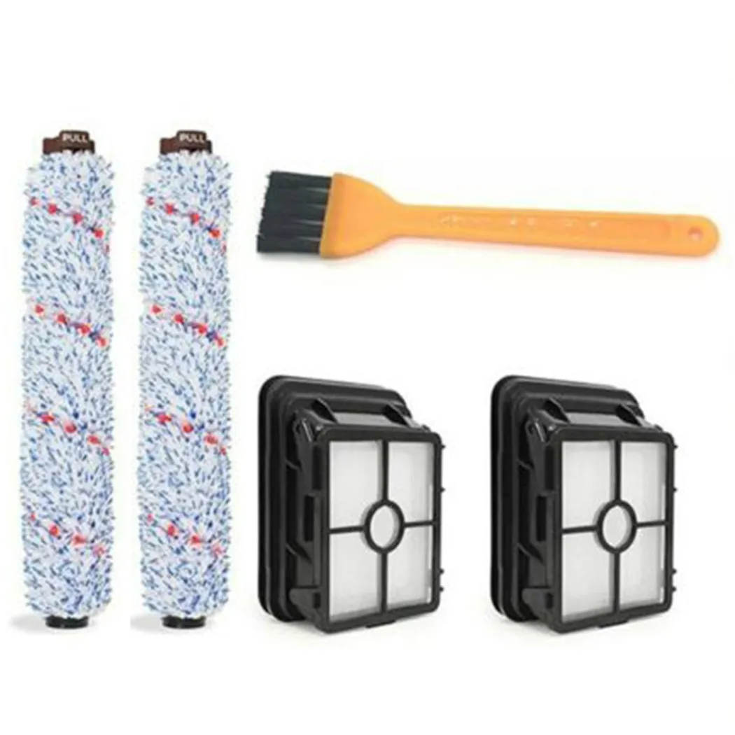 2*Roll Brushes 2*Filters 1*cleaning Brush For Bissell Crosswave 1713Z. Surface 1868 Brush Roll &1866 Vacuum Filter Set
2*Roll Brushes 2*Filters 1*cleaning Brush For Bissell Crosswave 1713Z. Surface 1868 Brush Roll &1866 Vacuum Filter Set