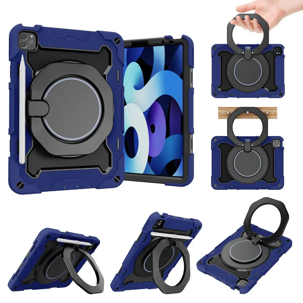 for Apple iPad Pro 11 Cases Rotatable Tablet Bracket Foldable Stand Holder Shockproof Armor Silicone Protective Cover for iPad
for Apple iPad Pro 11 Cases Rotatable Tablet Bracket Foldable Stand Holder Shockproof Armor Silicone Protective Cover for iPad