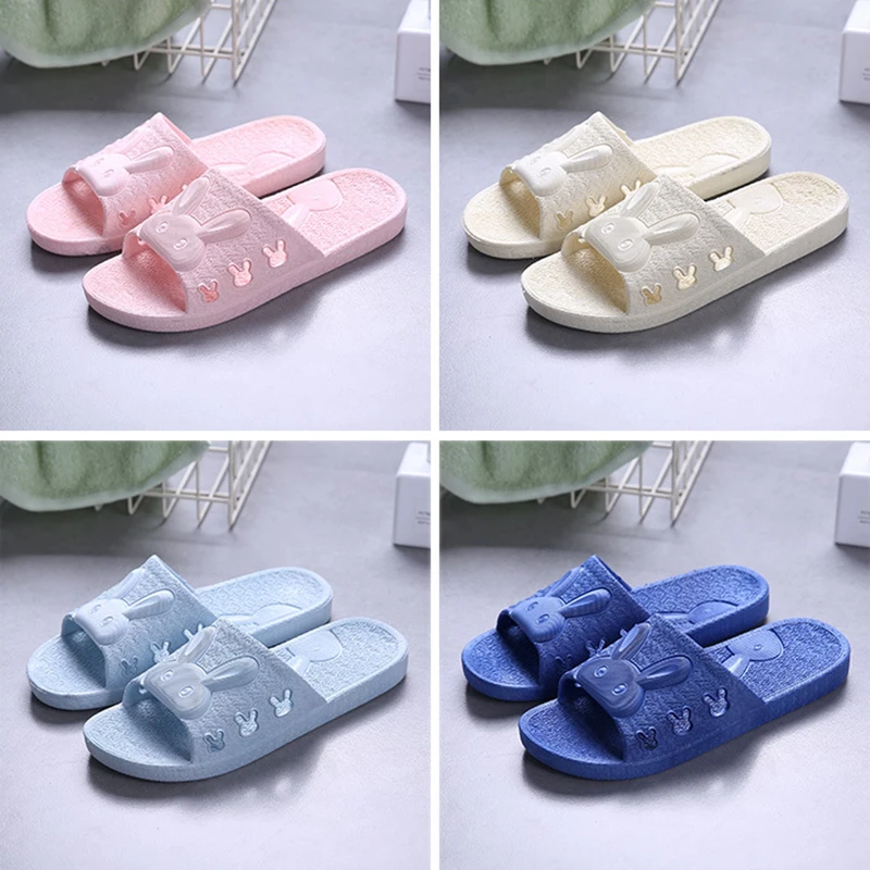 GQPJFI Home Slippers Non-slip PVC Leather Bathroom Slippers Summer Cartoon Rabbit Flat Shoes 2020 New Fashion Leisure Beach Shoe
GQPJFI Home Slippers Non-slip PVC Leather Bathroom Slippers Summer Cartoon Rabbit Flat Shoes 2020 New Fashion Leisure Beach Shoe