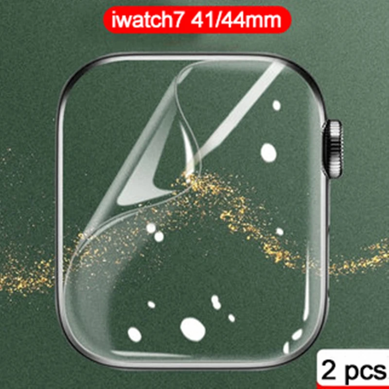 For Apple Watch Screen Protector iWatch series 7 6 SE 5 4 3 2 Hydrogel Full Protective Film For Apple Watch 41mm 45mm 40/44mm 
For Apple Watch Screen Protector iWatch series 7 6 SE 5 4 3 2 Hydrogel Full Protective Film For Apple Watch 41mm 45mm 40/44mm