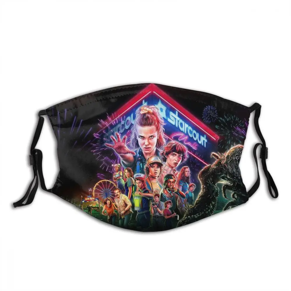 Stranger Things Non-Disposable Mouth Face Mask One Piece Anti Haze Dust Mask With Filters Protection Mask Respirator Muffle
Stranger Things Non-Disposable Mouth Face Mask One Piece Anti Haze Dust Mask With Filters Protection Mask Respirator Muffle
