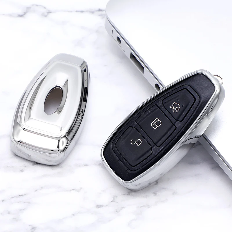 Soft Tpu 3 Button Smart Remote Key Case Cover Holder for Ford B-Max for C-Max for Focus for Galaxy Accessories Car Key Cover
Soft Tpu 3 Button Smart Remote Key Case Cover Holder for Ford B-Max for C-Max for Focus for Galaxy Accessories Car Key Cover