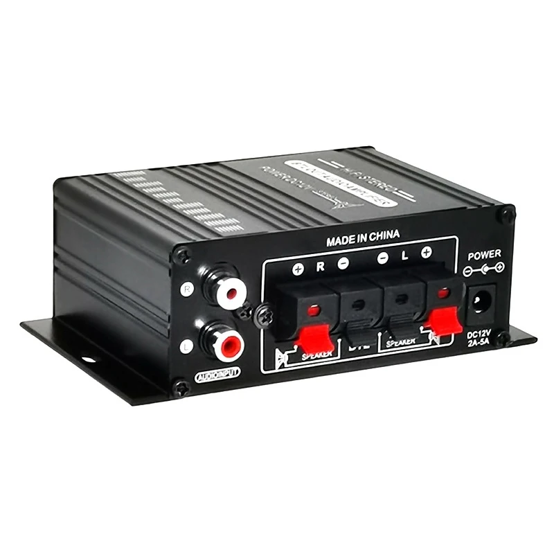 Hi-Fi Цифровой стерео аудио мини-усилитель мощности AK270 домашний автомобильный