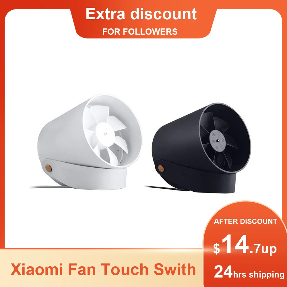 Xiaomi Vh Electric Fan Portable Fan Mini USB Ultra Quiet Smart Touch Soft Wind Summer Cooler Double Leaf Desktop Fan For Home
Xiaomi Vh Electric Fan Portable Fan Mini USB Ultra Quiet Smart Touch Soft Wind Summer Cooler Double Leaf Desktop Fan For Home