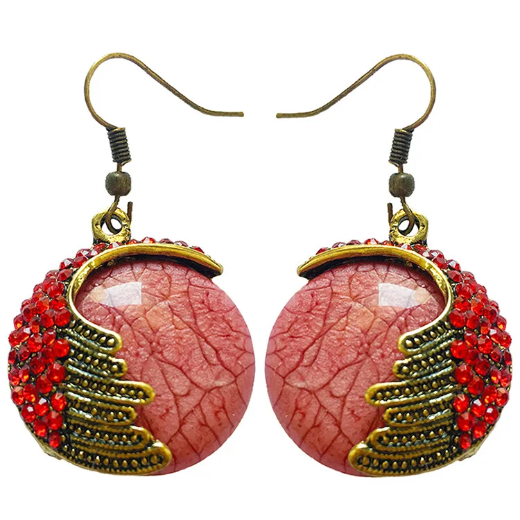Natural Red Soapstone Hand-carved Drop Earrings Fashion Boutique Jewelry Men and Women Popular Earrings Gift Accessories
Natural Red Soapstone Hand-carved Drop Earrings Fashion Boutique Jewelry Men and Women Popular Earrings Gift Accessories