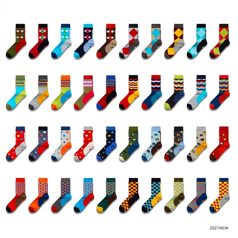 New autumn and winter socks Europe America England tube combed cotton sweat-absorbent breathable men's socks
New autumn and winter socks Europe America England tube combed cotton sweat-absorbent breathable men's socks