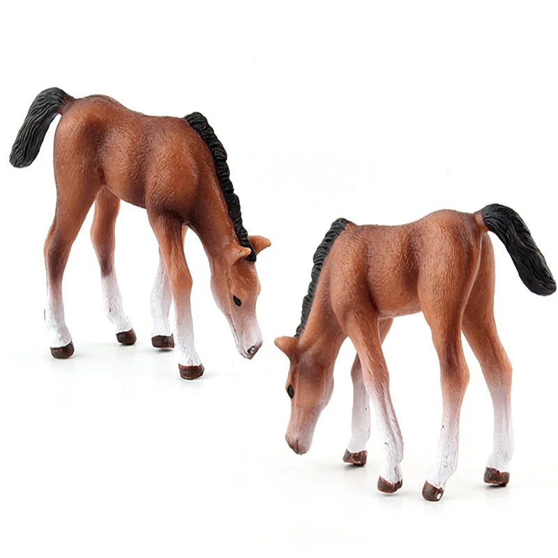 1PC Lovely Baby Horse Model Drinking Water Animal Models Figures Children Learning Gifts Toys Brinquedos Display
1PC Lovely Baby Horse Model Drinking Water Animal Models Figures Children Learning Gifts Toys Brinquedos Display