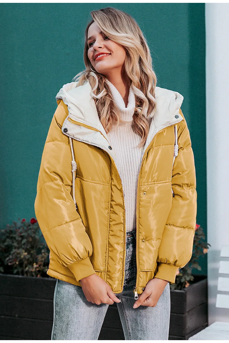 Women Parkas Jacket Fashion Solid Thick Warm Winter Hooded Jacket Coat Winter Parkas Solid Outwear Jacket
Women Parkas Jacket Fashion Solid Thick Warm Winter Hooded Jacket Coat Winter Parkas Solid Outwear Jacket