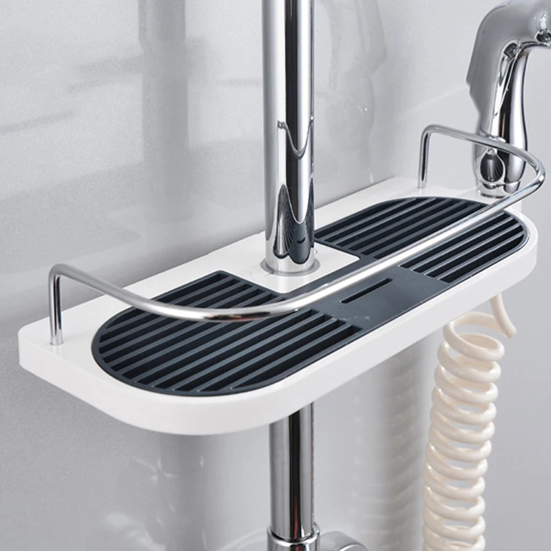 Multifunctional Bathroom Pole Shower Rod Storage Rack Holder Organizer Home Bathroom Shower Towel Shampoo Tray Bathing Shelves
Multifunctional Bathroom Pole Shower Rod Storage Rack Holder Organizer Home Bathroom Shower Towel Shampoo Tray Bathing Shelves