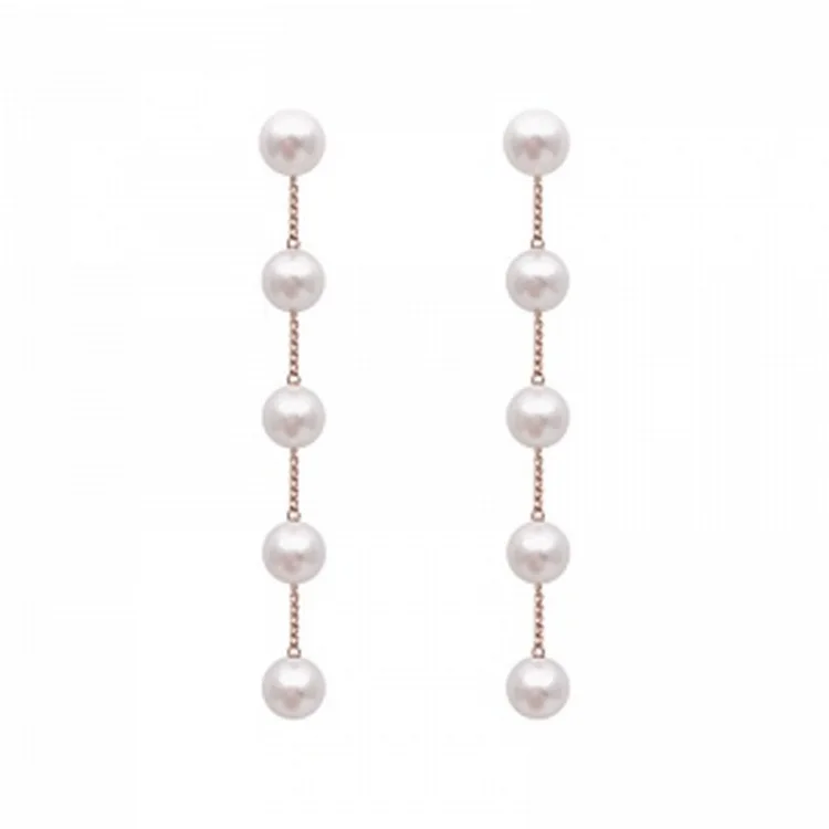 S925 Silver Needle Trend Simulation Pearl Long Earrings Fashion Temperament Chain Tassel Earrings Jewelry Earrings Women
S925 Silver Needle Trend Simulation Pearl Long Earrings Fashion Temperament Chain Tassel Earrings Jewelry Earrings Women