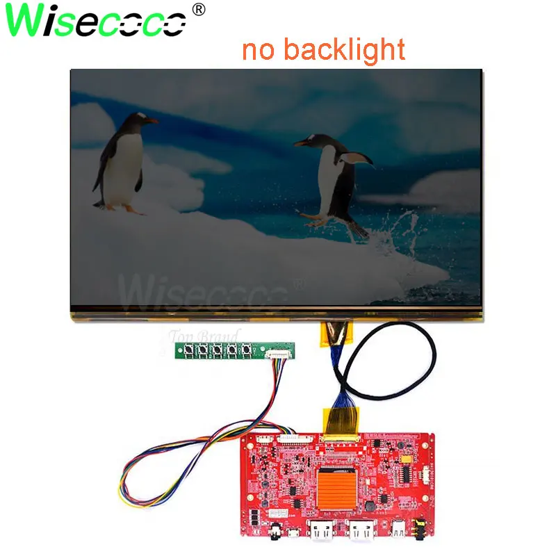 12.5 inch no backlight 3840*2160 4k IPS LCD screen with micro USB driver board for 3D printer DIY project 
12.5 inch no backlight 3840*2160 4k IPS LCD screen with micro USB driver board for 3D printer DIY project