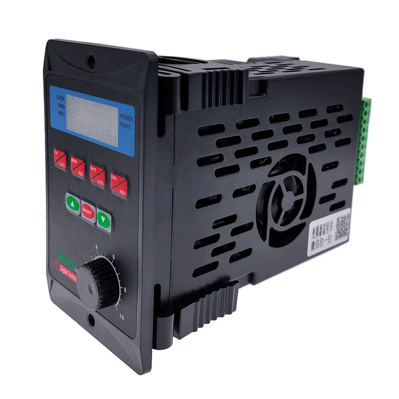 Однофазный входной преобразователь частоты 400 Вт MCU T13 400W 12 H 0 75 кВт с трехфазным