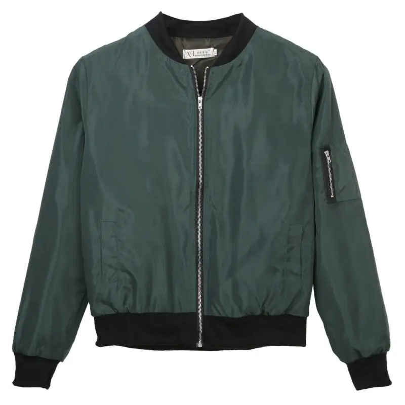 Women's Ladies Jacket Flight Coat Zip Up Biker Casual Loose Tops Clothes Outwear Sports Fashion
Women's Ladies Jacket Flight Coat Zip Up Biker Casual Loose Tops Clothes Outwear Sports Fashion