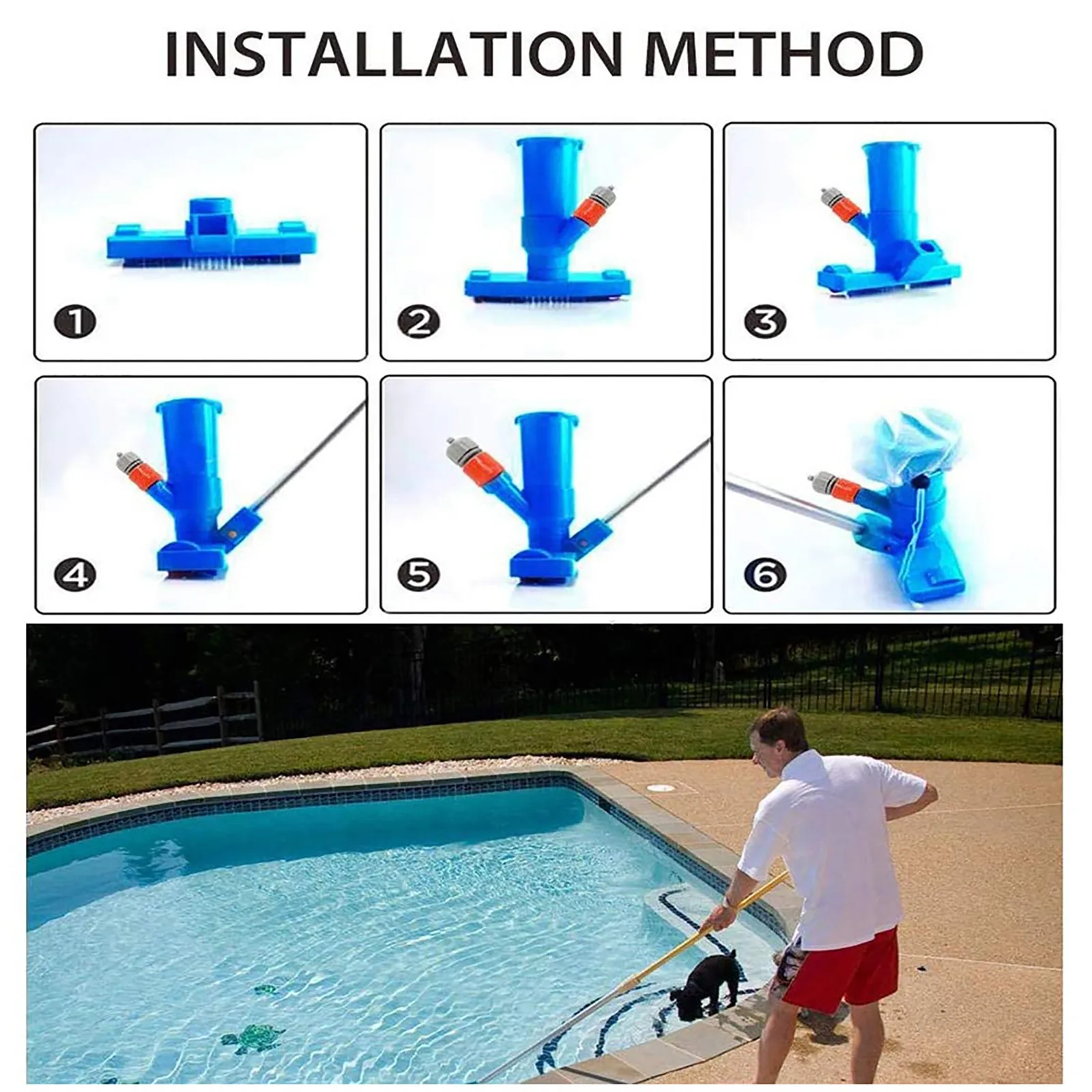 Swimming Pool Vacuum Cleaner Cleaning Disinfect Tool Semicircular Suction Head Pond Fountain Spa Pool Vacuum Cleaner Brush #T2G
Swimming Pool Vacuum Cleaner Cleaning Disinfect Tool Semicircular Suction Head Pond Fountain Spa Pool Vacuum Cleaner Brush #T2G