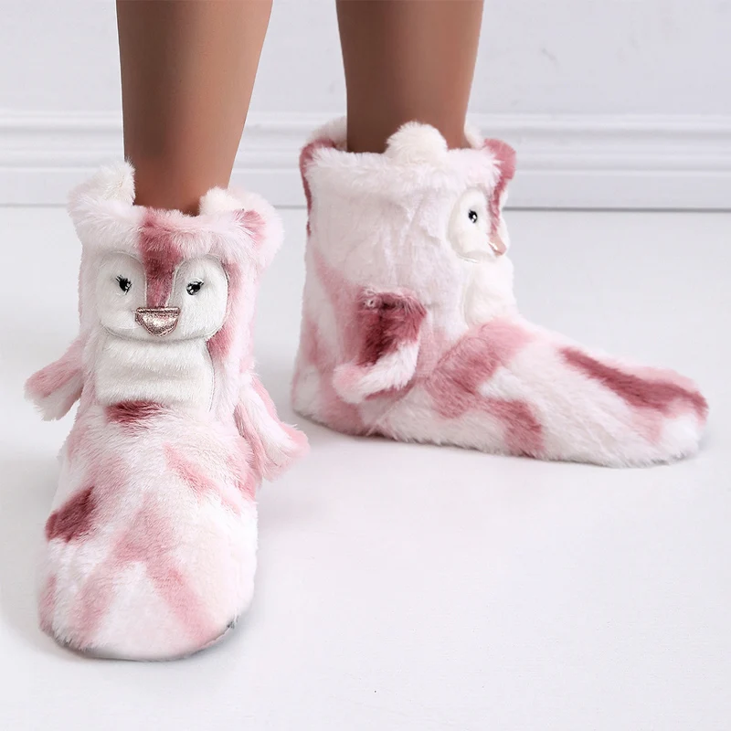 House Slippers for Women 2021 New High Gang Warm Winter Indoor Boots Slippers Girls Soft Bottom Furry Shoes Penguin pattern
House Slippers for Women 2021 New High Gang Warm Winter Indoor Boots Slippers Girls Soft Bottom Furry Shoes Penguin pattern