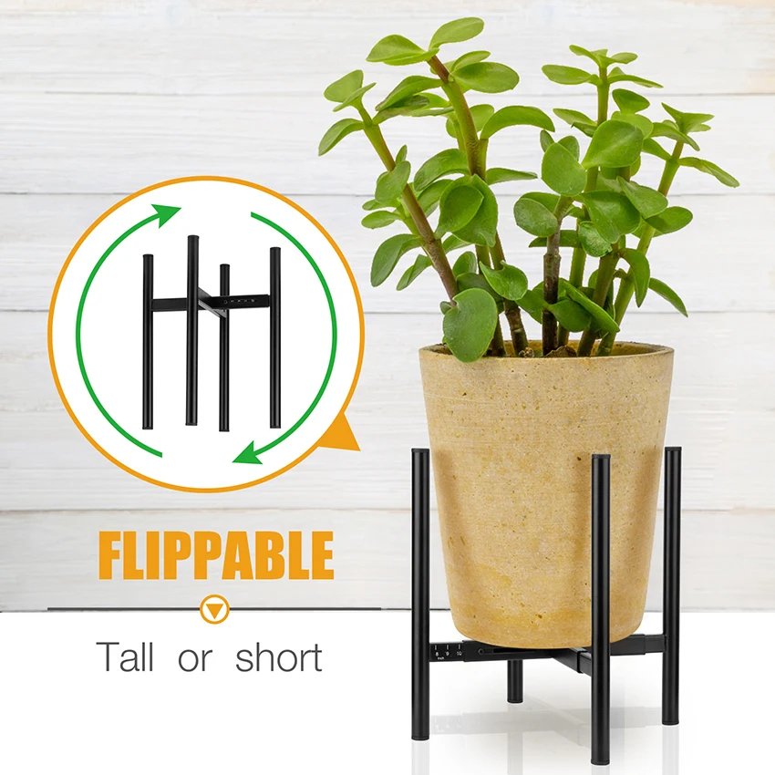 Metal Plant Stand Expandable Width and Adjustable Height for Planter Pots, Mid-Century Plants & Flowers Holders for Potted Plant
Metal Plant Stand Expandable Width and Adjustable Height for Planter Pots, Mid-Century Plants & Flowers Holders for Potted Plant